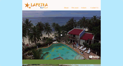 Desktop Screenshot of lapetraresort.com